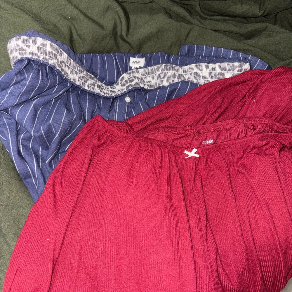 AERIE PAJAMA BUNDLE 💙❤️